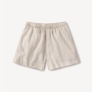 Buck Mason Beige Striped Mainstay Boxer Short